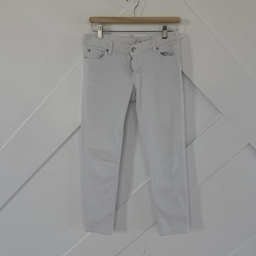 DSQUARED2 White Women's Jeans White Bull